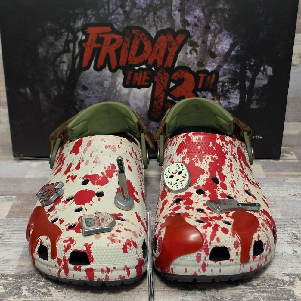 Crocs Friday the 13th Jason Vorhees Killer Classic Clog M9 | W11 Halloween